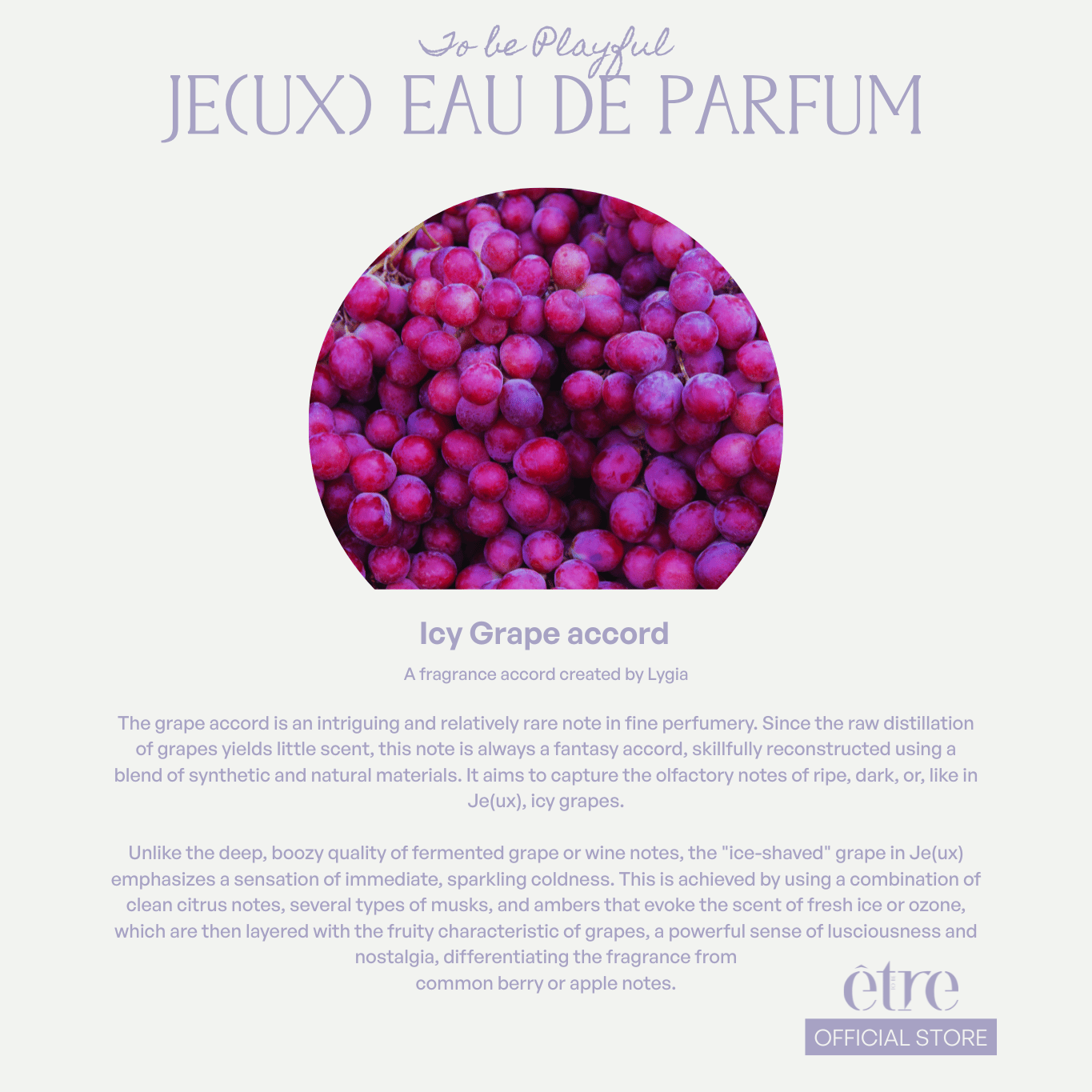 Etre Parfums - Je(ux) - Eau de Parfum/50 ml