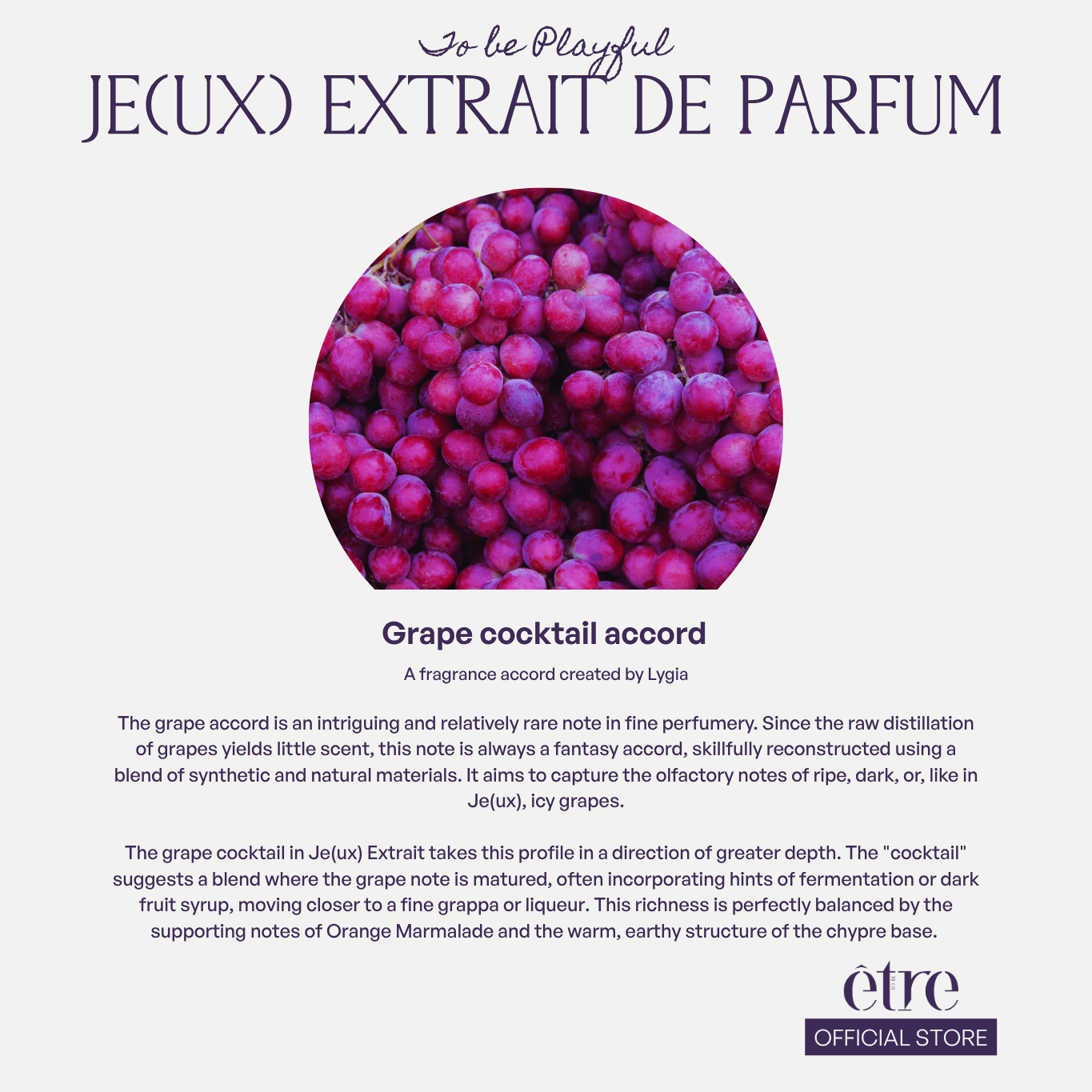 Etre Parfums - Je(ux) - Extrait de Parfum/50 ml