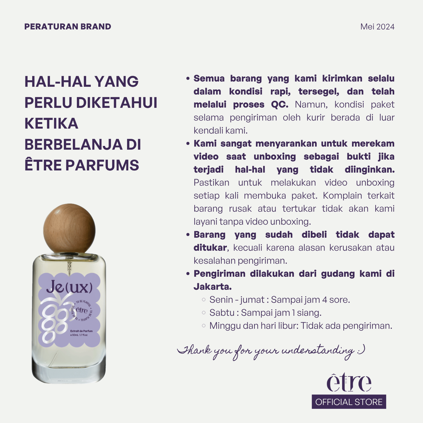 Etre Parfums - Je(ux) - Extrait de Parfum/50 ml